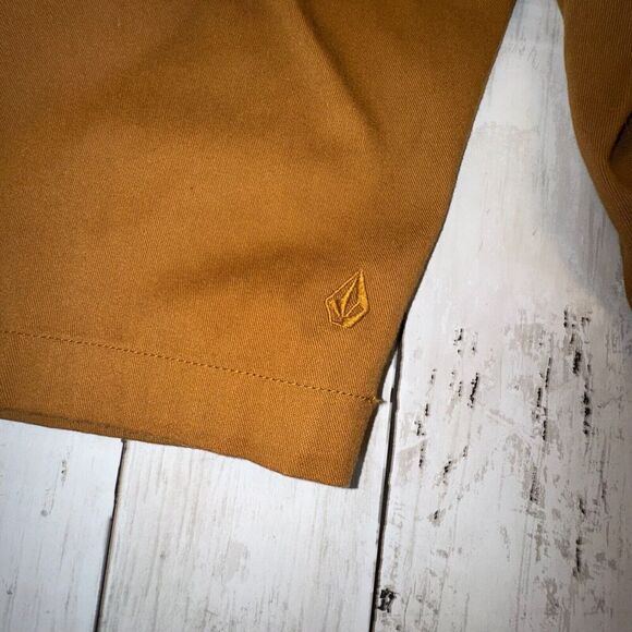 Volcom Hybrid Shorts Mens 28 Waist Surf Turf Copper Performance Active Quick Dry - Picture 7 of 8